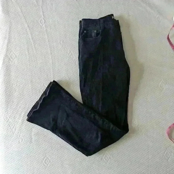 Zana di jeans, Black  , Size 5 , inseam 29", Mid-Rise - Picture 7 of 13